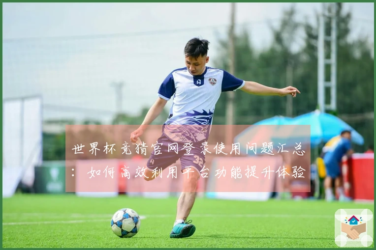 世界杯竞猜官网登录使用问题汇总：如何高效利用平台功能提升体验
